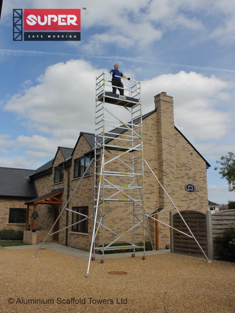 SUPER DIY 5S Advanced Plus (3 In ONE) Scaffold Tower With Toeboards ...