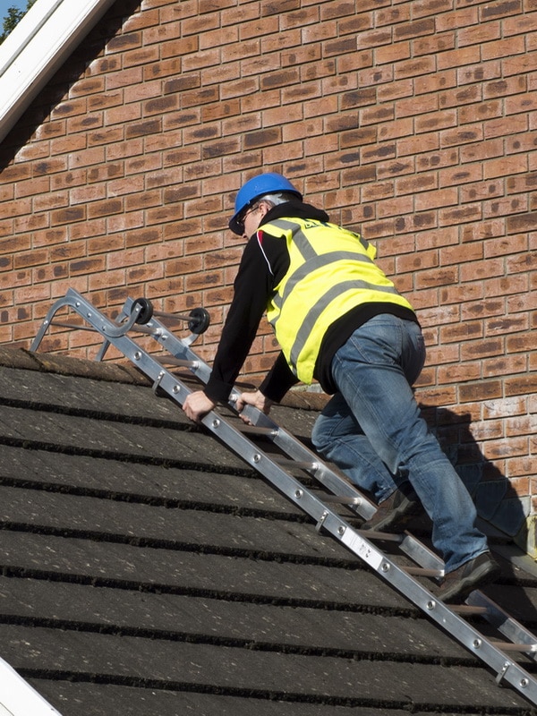 Ladder Roof and Ridge Hook with Wheel - Advanced Ladders and Scaffold