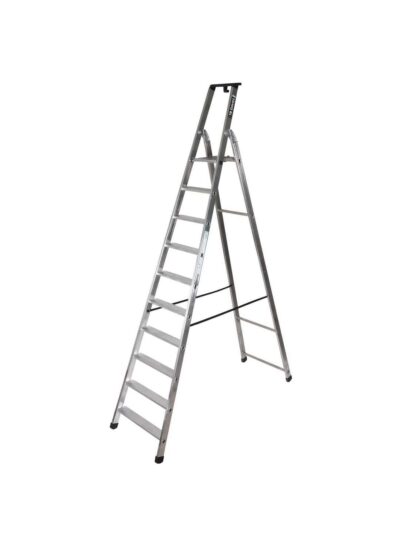 10 Tread EN131 Pro Industrial Platform Ladder