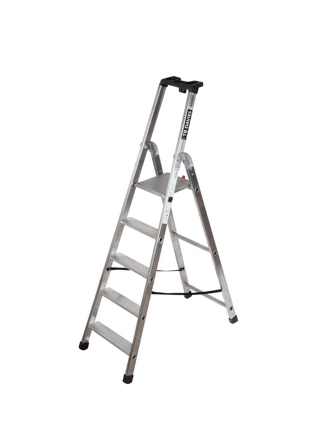 5 Tread EN131 Pro Industrial Platform Ladder