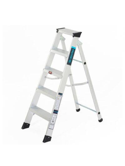 5 Tread EN131 Pro Industrial Swingback Ladder