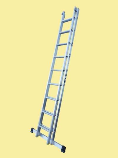 Alternative view of EN131-2 Professional trade 2 Section Extension Ladder 2x9 Rung