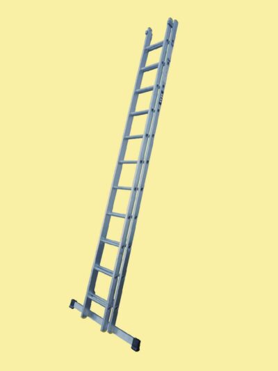 Alternative view of EN131-2 Professional trade 2 Section Extension Ladder 2x11 Rung