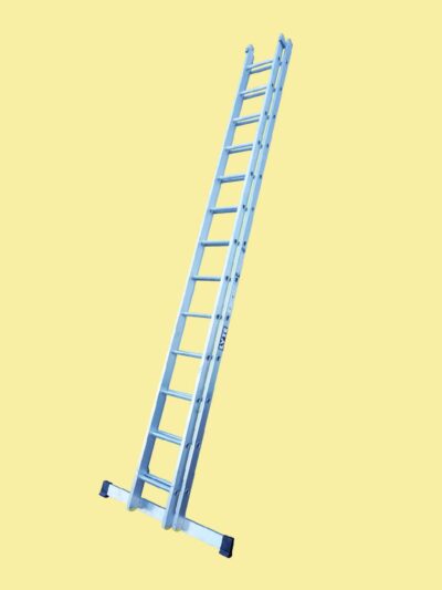 Alternative view of EN131-2 Professional trade 2 Section Extension Ladder 2x13 Rung