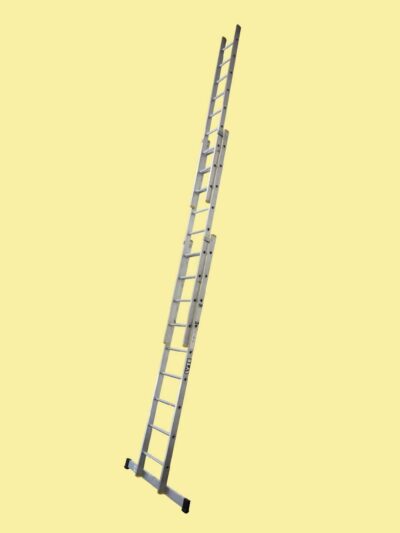 EN131-2 Professional trade 3 Section Extension Ladder 3x9 Rung
