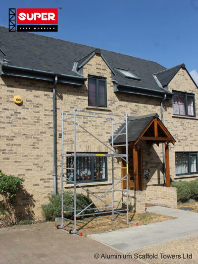 Alternative view of eDIY 4 (2 in ONE) Aluminium Scaffold Tower