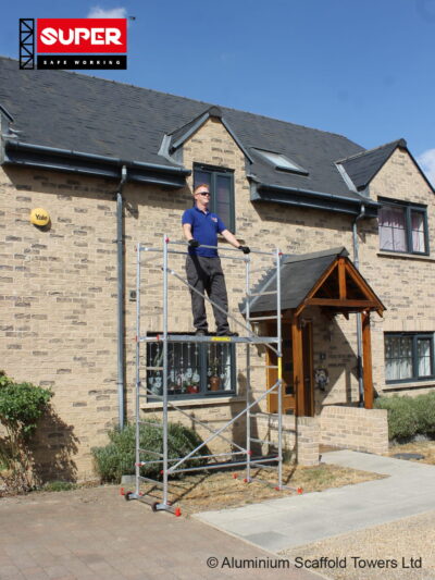 eDIY 4 (2 in ONE) Aluminium Scaffold Tower