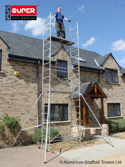 eDIY 7 (5 in ONE) Scaffold Tower with 4 Telescopic Outriggers