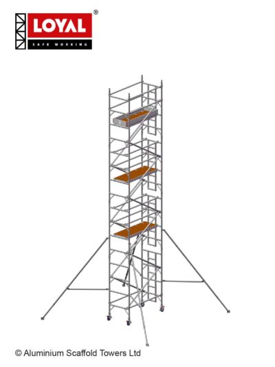 9.2m(30′2″) Working Height - Loyal Tower 850, 1.8m(5′11″) Long, Loyal Industrial Scaffold Tower