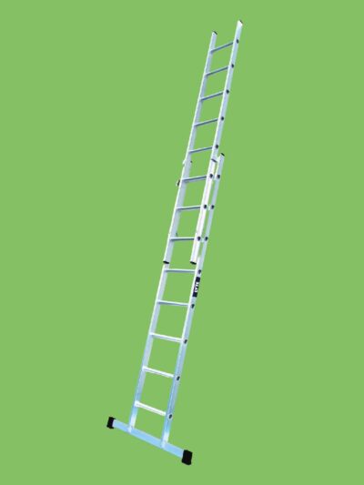 EN131-2 Professional Industrial 2 Section Extension Ladder 2x8 Rung