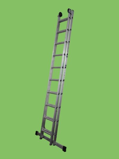 Alternative view of EN131-2 Professional Industrial 2 Section Extension Ladder 2x10 Rung