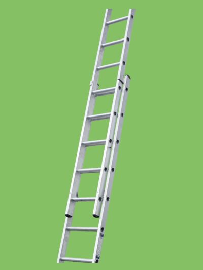EN131-2 Professional Industrial 2 Section Extension Ladder 2x15 Rung