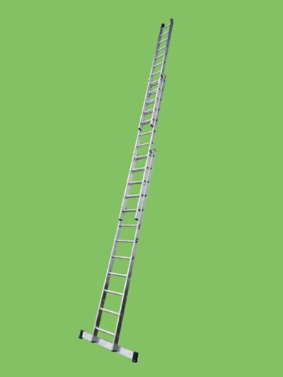 EN131-2 Professional Industrial 3 Section Extension Ladder 3x12 Rung