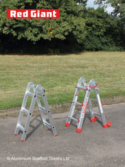 Alternative view of Telescopic Multi Purpose Ladder - 3 Tread (4x3) + Adaptor