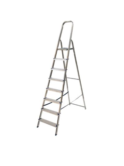 8 Tread Light Duty Trade Platform Step Ladder