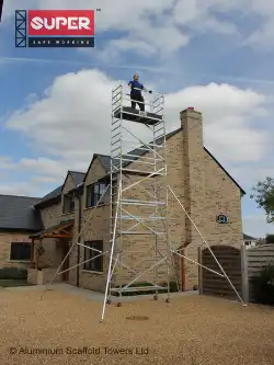 Loyal domestic aluminium scaffold towers for DIY home maintenance and renovation